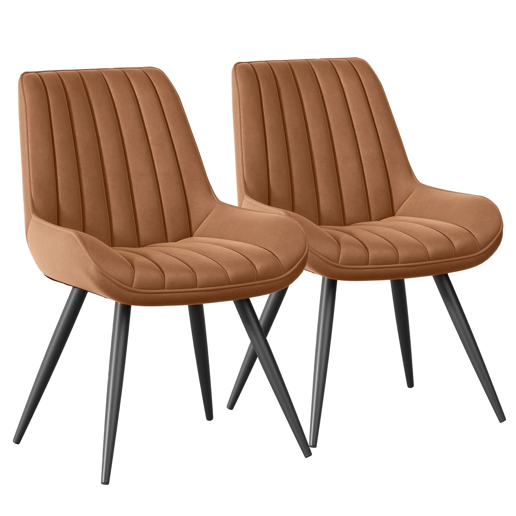 Modern Dining Chairs Set Of 2\u002F4! Comfy Dining Room Chairs Reception Chair with Thick Cushions