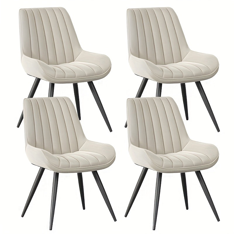 Modern Dining Chairs Set Of 2\u002F4! Comfy Dining Room Chairs Reception Chair with Thick Cushions